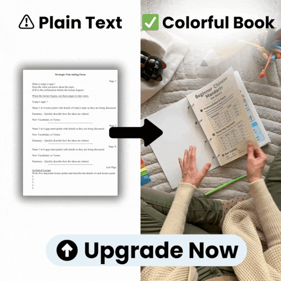 Upgrade to Colorful Beginner Friendly Book